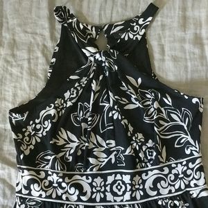 Floor length halter maxi dress